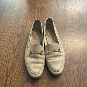 Sam Edelman Loraine loafer in beige/ nude